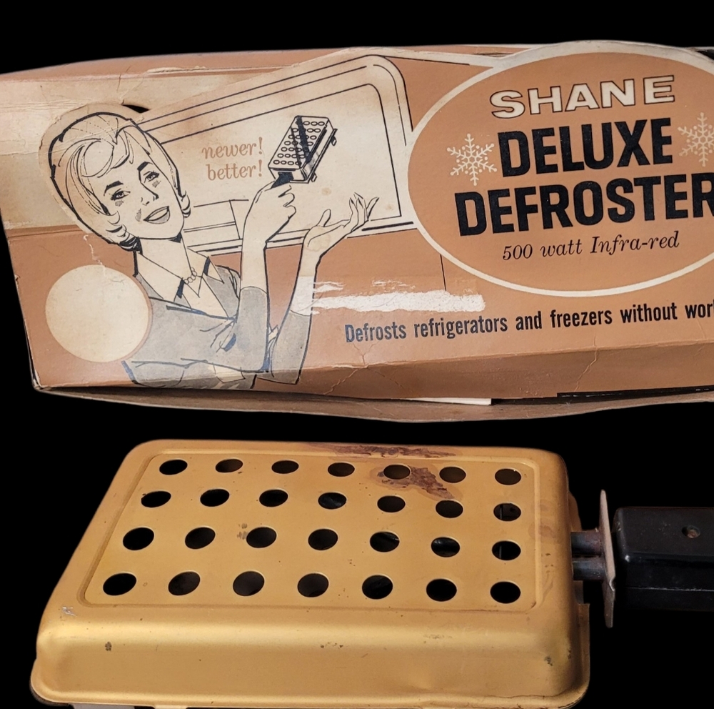 Vintage Shane Deluxe Defroster in Gold 50s